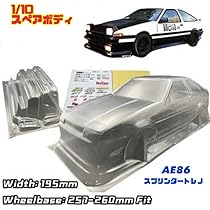 タミヤ TT-01 トヨタAE86ボディ付 プロポセット メカあり AE86（ハチロク）のボディをTT-01に載せてみた（購入編）
